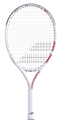 Teniso raketė Babolat Drive Junior 23, balta sp./rožinė sp.
