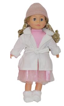 Lėlė Bambolina Paula BD1679AEE, 45 cm, balta sp.