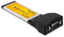 Adapteris Delock Express Card, RS-232 DB9 male