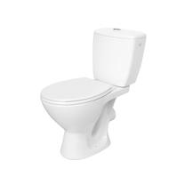 Tualete, novietojams Cersanit Koral K100-206, ar vāku, 375 mm x 645 mm