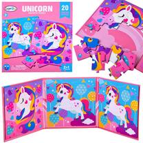 Магнитный пазл Color Day Magnetic Puzzle Unicorn, 1 см, многоцветный, 40 шт.