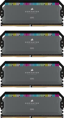 Operatyvioji atmintis (RAM) Corsair Dominator Platinum RGB Gray, DDR5 (SO-DIMM), 64 GB, 5600 MHz