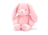 Mīkstā rotaļlieta Keel Toys Baby Rabbit Girl, rozā krās., 25 cm