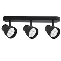 Lampa griesti Light Prestige Dravo, GU10, 3 x 8 W, melna krās. / melna krās., 7 x 8 cm