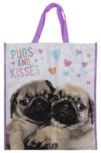 Rokassoma Pugs And Kisses, daudzkrāsaina