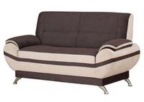 Sofa Bodzio Livonia 2, ruda sp./smėlio sp., 154 x 76 cm x 89 cm