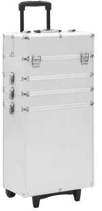Lagaminas kosmetikai VLX With Casters 91814, sidabro sp., 37 x 22 x 78 cm