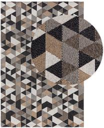 Paklājs Benuta Cooper, melns krās./bēša krās., 320 cm x 230 cm