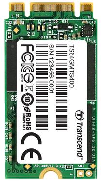 Жесткий диск (SSD) Transcend TS64GMTS400, M.2, 64 GB