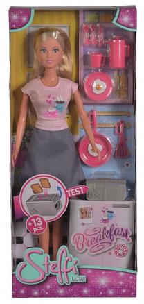 Lėlė Simba Steffi Love Breakfast Breakfast, 29 cm
