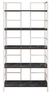 Pastatoma lentyna Kalune Design Tinleys 541HDL1323, juoda sp., 180 cm x 90 cm x 33.6 cm