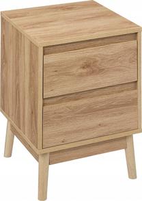 Naktinis staliukas 5five Abana, rusva sp., 56 cm x 40 cm x 40 cm