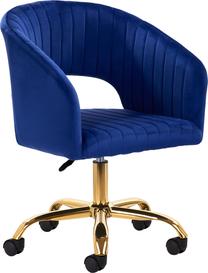 Darba krēsls ActivEshop 4Rico, 56 x 56 x 43 - 54 cm, zila krās./zelta krās.