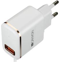Telefono įkroviklis Canyon Apple Lightning Wall Charger With USB Plug, USB/AC/DC/Apple Lightning