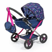 Коляска для кукол Bayer Cosy 12717AA, синий цв./розовый цв.