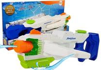 Žaislinis vandens šautuvas Lean Toys Combat, 57 cm Mėlyna sp./Balta sp.