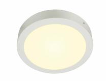 Valgusti plafoon SLV Senser 24, LED, 3000 °K, 1 x 15 W, valge v. / valge v.