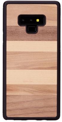 Telefono dėklas Man&Wood, ruda sp., Samsung