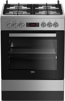 Dujinė viryklė su elektrine orkaite Beko FSMT61330DXT