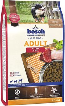 Sausas šunų maistas Bosch PetFood Adult, ėriena/vištiena/ryžiai, 3 kg