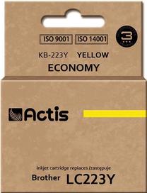 Rašalinio spausdintuvo kasetė Actis Standard KB-223Y, geltona sp., 10 ml