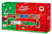 Игрушечный поезд с рельсами Merry Christmas Train Set B44, многоцветный