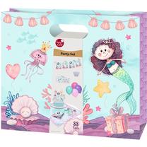 Dekorācija, komplekts Susy Card Mermaid, daudzkrāsaina, 88 gab.
