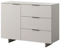 Komoda Cama Alma KOM1D3S, smėlio sp., 90 cm x 41.5 cm x 120 cm