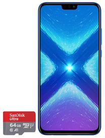 Mobilais telefons Huawei Honor 8X, 128 GB, zila krās.