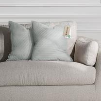 Dekoratyvinės pagalvėlės užvalkalas Restilo Softa, sidabro, 50 cm x 70 cm, 2 vnt.