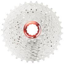 Galinis žvaigždžių blokas SunRace CSRZ800 12-speed metallic-11-34T, aliuminis, sidabro sp.