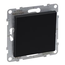 Kryžminis perjungiklis Legrand Suno 721407, 1 kl., juoda sp.