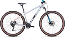 Dviratis kalnų Cube Aim SL, 29 ", 22" rėmas, mėlyna sp./balta sp./raudona sp.