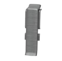 Соединение плинтуса NG6FG3, 2.3 см x 5.6 см, алюминиевый цв., 2 шт.