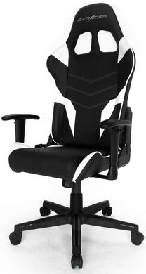 Игровой стул DXRacer PF188, 46 x 70 x 126 - 133 см, белый цв./черный цв.
