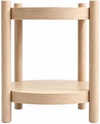 Kafijas galdiņš Akord Furniture Factory Terra, brūna krās., 44.5 cm x 44.5 cm x 48 cm