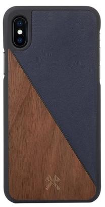 Чехол для телефона Woodcessories, синий цв., Apple