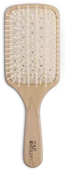 Matu ķemme Philip Kingsley Vented Paddle, koka krās./bēša krās.