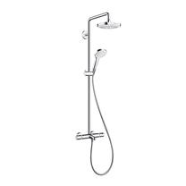 Dušo komplektas Hansgrohe Croma Select E, balta sp./chromo sp.