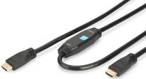 Vads Assmann AK-330105-400-S HDMI / HDMI HDMI male, HDMI male, 40 m, melna krās.