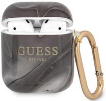 Austiņu futlārs Guess Gua2unmk AirPods cover, melna krās.