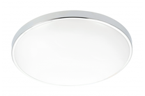 Valgusti lagi GTV Atol LD-ATOL32W-NW-01, LED, 4000 °K, 1 x 32 W, valge v. / kroom v., 40 x 40 cm