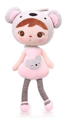 Medžiaginė lėlė Metoo Koala, 46 cm, rožinė sp.