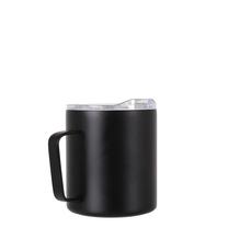 Puodelis Lifeventure Insulated Mountain Mug, nerūdijantysis plienas, 8.5 cm, 0.350 l, juoda sp.