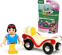 Автомобиль с фигурой Brio Disney Princess Snow White & Wagon 63331300, многоцветный