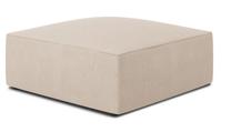 Pufas Micadoni Home Ruby Structured, kreminė sp., 93 cm x 93 cm x 40 cm