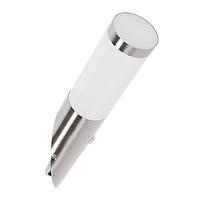 Õue seinavalgusti Domoletti DF7021, 15W, E27, IP44, roostevaba teras v., 7.6 cm x 41 cm