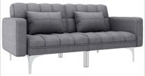 Sofa-lova VLX Universal 247215, pilka sp., 175.5 x 84 cm x 79.5 cm