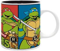 Krūzīte Abysse The Ninja Turtles Colorful Portraits, daudzkrāsaina, 320 ml