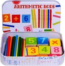 Обучающая игрушка Swede Arithmetic Rods, многоцветный